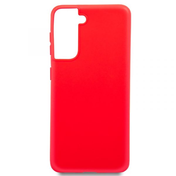Funda COOL Silicona para Samsung G990 Galaxy S21 (Rojo) - Imagen 2