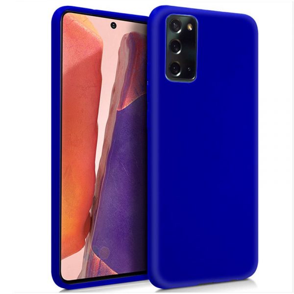 Funda COOL Silicona para Samsung N980 Galaxy Note 20 (Azul)
