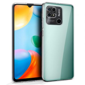 Funda COOL Silicona para Xiaomi Redmi 10C (Transparente)