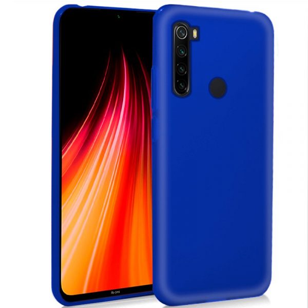 Funda COOL Silicona para Xiaomi Redmi Note 8 / Note 8 (2021) Azul