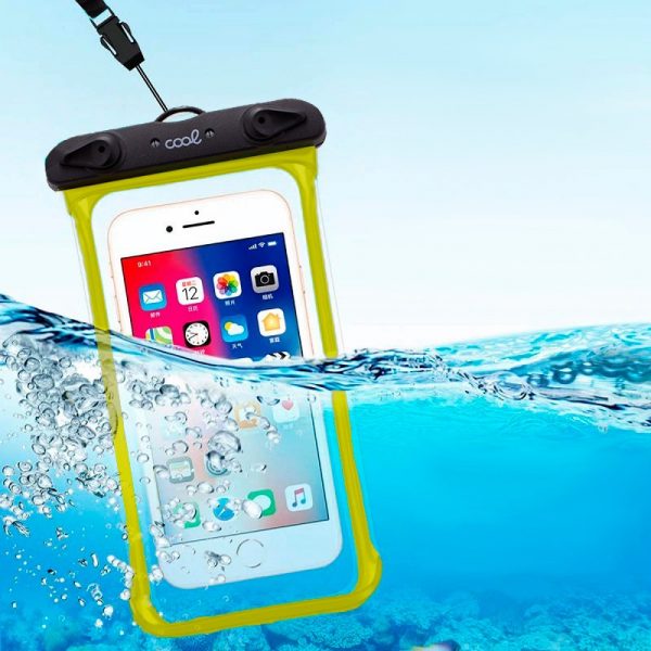 Funda Impermeable Universal Waterproof Amarillo - Imagen 2
