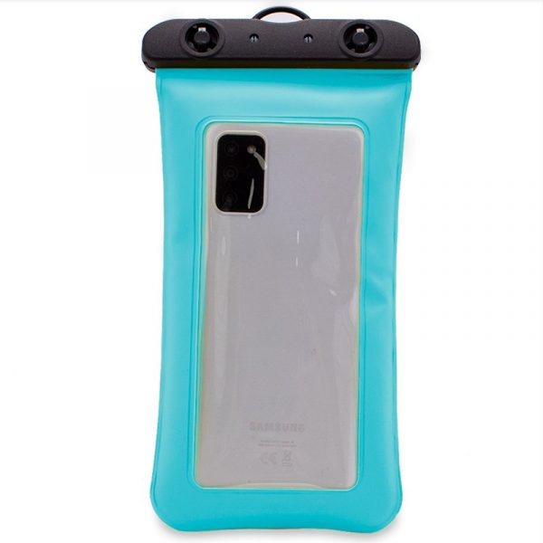 Funda Impermeable Universal Waterproof Celeste - Imagen 3