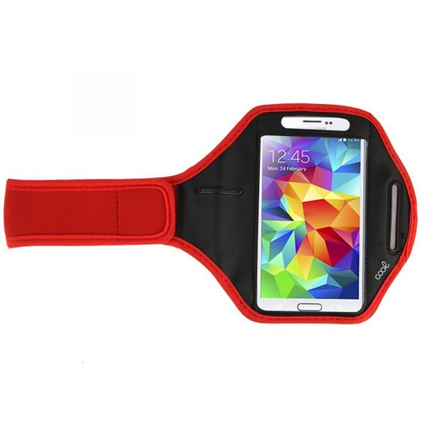 Funda Neopreno COOL Sports Universal (5.5 - 6 pulg) Rojo - Imagen 3