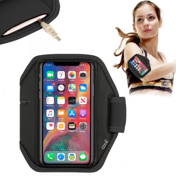 Funda Neopreno COOL Sports Universal (6 - 6.7 pulg) Negro - Imagen 3
