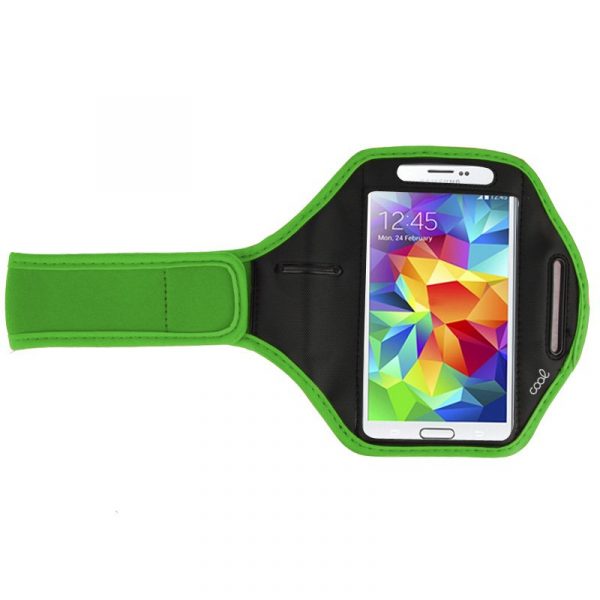 Funda Neopreno COOL Sports Universal (6 - 6.7 pulg) Verde - Imagen 2