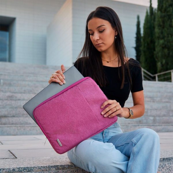 Funda Ordenador Portátil / Tablet 13-15 Pulgadas COOL Versus Rosa - Imagen 2