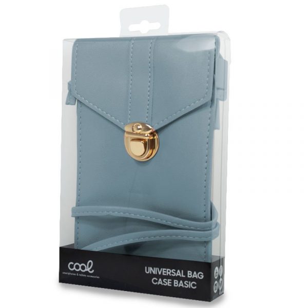 Funda Universal Bag Basic Hasta 6.7 pulg COOL Celeste - Imagen 3
