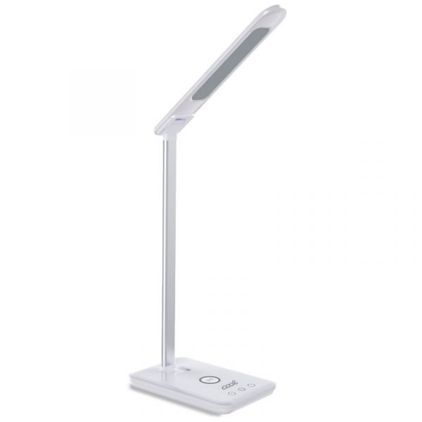 Lámpara LED con Base Carga Inalámbrica Qi COOL Fold Blanco - Imagen 3