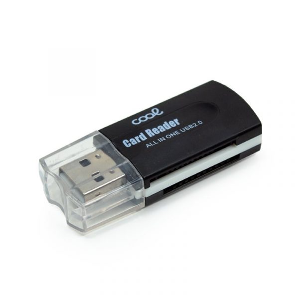 Lector USB Tarjetas Memoria Universal COOL (All in One) Negro - Imagen 2