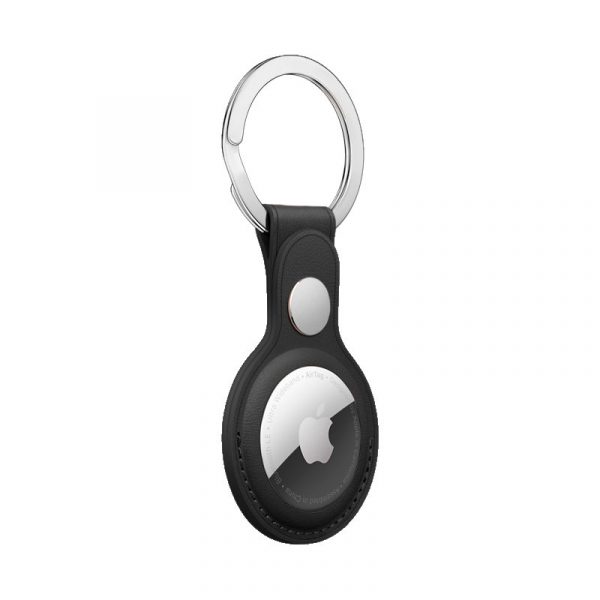Llavero Protector COOL Compatible con AirTag Polipiel Negro - Imagen 2