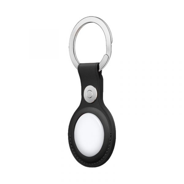 Llavero Protector COOL Compatible con AirTag Polipiel Negro - Imagen 3