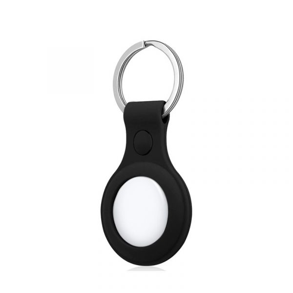 Llavero Protector COOL Compatible con AirTag Silicona Negro - Imagen 3
