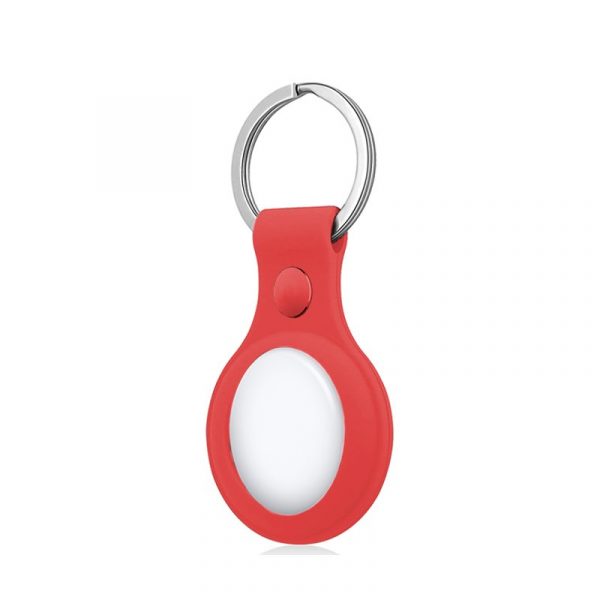 Llavero Protector COOL Compatible con AirTag Silicona Rojo - Imagen 2