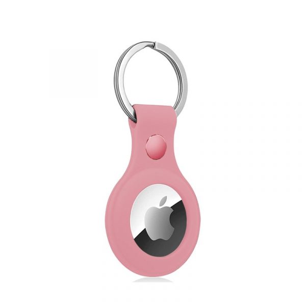 Llavero Protector COOL Compatible con AirTag Silicona Rosa - Imagen 2