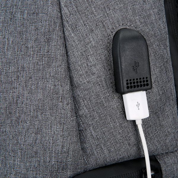 Mochila Ordenador Portátil 15-16 Pulg COOL Report Negro-Gris - Imagen 3