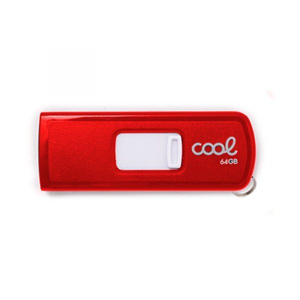 Pen Drive USB x64 GB 2.0 COOL Basic Rojo - Imagen 2