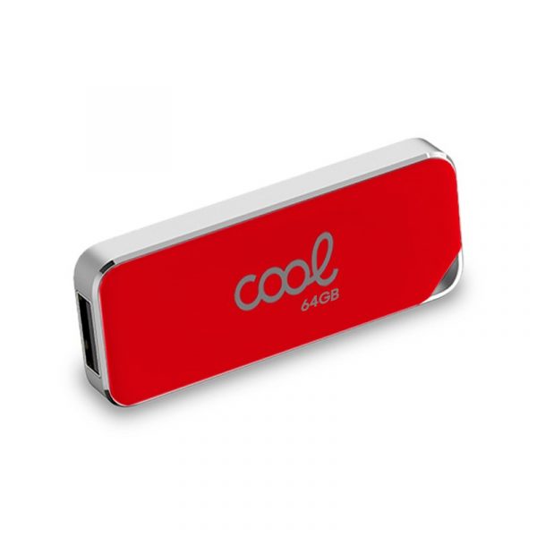 Pen Drive USB x64 GB 2.0 COOL Board Rojo - Imagen 3