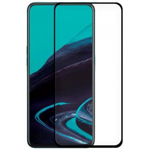 Protector Pantalla Cristal Templado COOL para Oppo Reno 2 (FULL 3D Negro)