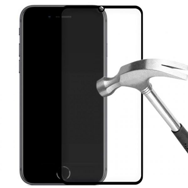 Protector Pantalla Cristal Templado COOL para Realme 7 Pro (FULL 3D Negro) - Imagen 3