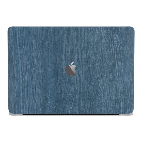 Protector Vinilo Trasero Colorful Devia Portátil 15 pulg Madera Azul - Imagen 2