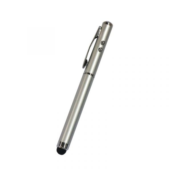 Puntero Stylus COOL Universal Laser Plateado - Imagen 2