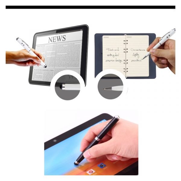 Puntero Stylus COOL Universal Laser Plateado - Imagen 3