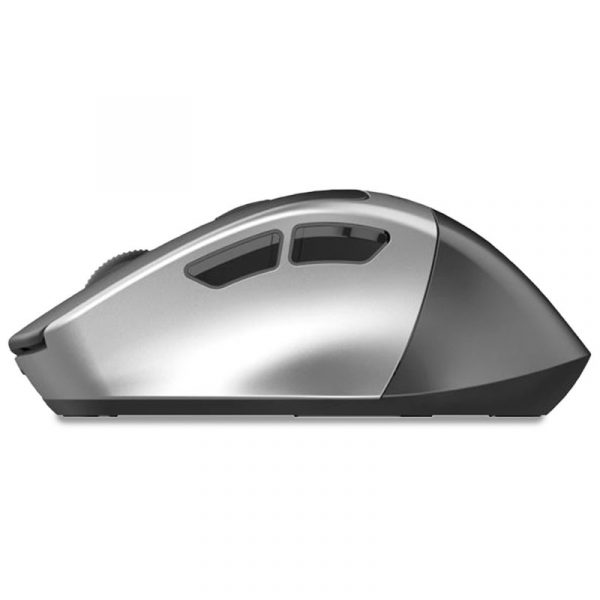 Ratón Inalámbrico Silencioso COOL Ergonomic Negro-Plata - Imagen 2