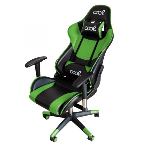 Sillón Gaming Premium COOL Tucson Negro-Verde - Imagen 2