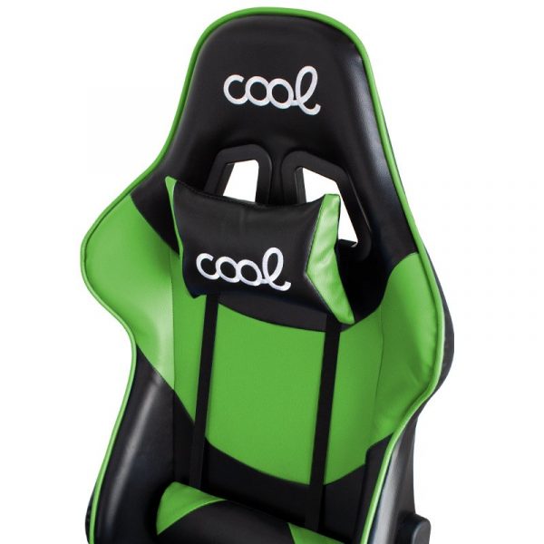 Sillón Gaming Premium COOL Tucson Negro-Verde - Imagen 3
