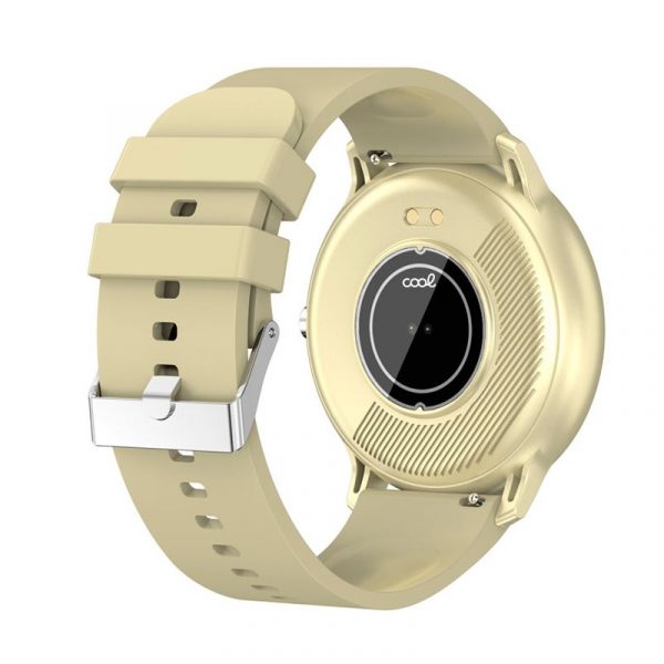 Smartwatch COOL Elite Silicona Crema (Salud, Deporte, Sueño, IP67, Juegos) - Imagen 2