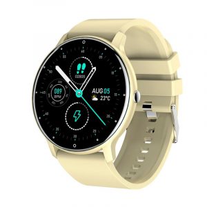 Smartwatch COOL Elite Silicona Crema (Salud, Deporte, Sueño, IP67, Juegos)