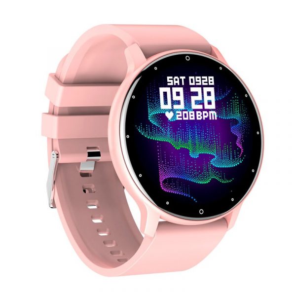 Smartwatch COOL Elite Silicona Rosa (Salud, Deporte, Sueño, IP67, Juegos) - Imagen 3