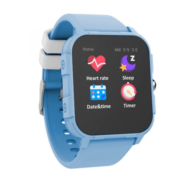 Smartwatch COOL Junior Silicona Azul (Salud, Deporte, Sueño, IP68, Juegos) - Imagen 3