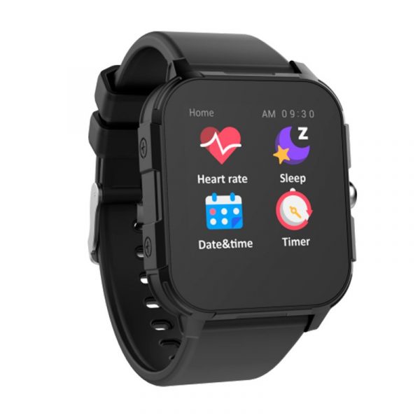 Smartwatch COOL Junior Silicona Negro (Salud, Deporte, Sueño, IP68, Juegos) - Imagen 2