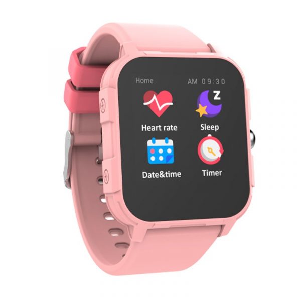 Smartwatch COOL Junior Silicona Rosa (Salud, Deporte, Sueño, IP68, Juegos) - Imagen 3