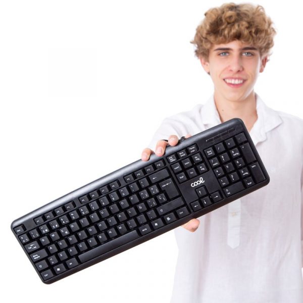 Teclado Español USB Cable PC COOL Miami - Imagen 2